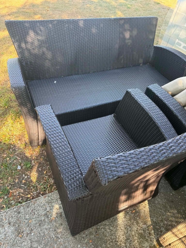 loungeset/tuinset RoyalPatio 5p, Tuin en Terras, Tuinsets en Loungesets, Ophalen, Gebruikt, Loungeset