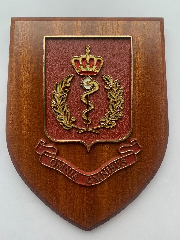 Crest Schild Medische Dienst Belgische Defensie, Enlèvement ou Envoi, Autres, Emblème ou Badge