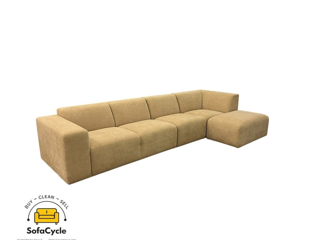 Chaise d'angle beige Nordkapp XL 326 cm — neuve, Enlèvement ou Envoi, SofaCycle VOF, Utilisé, Info@sofacycle.be
