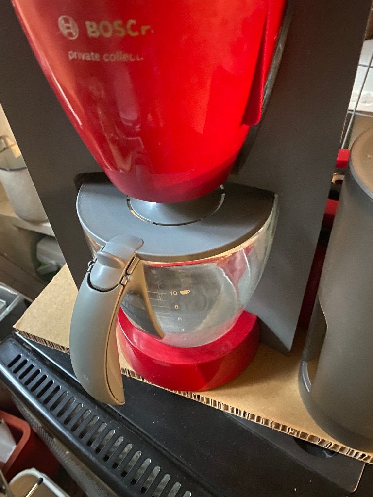 machine à café, Enlèvement