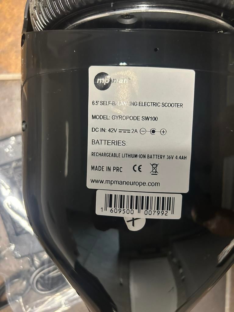 Hoverboard, Enlèvement, Comme neuf