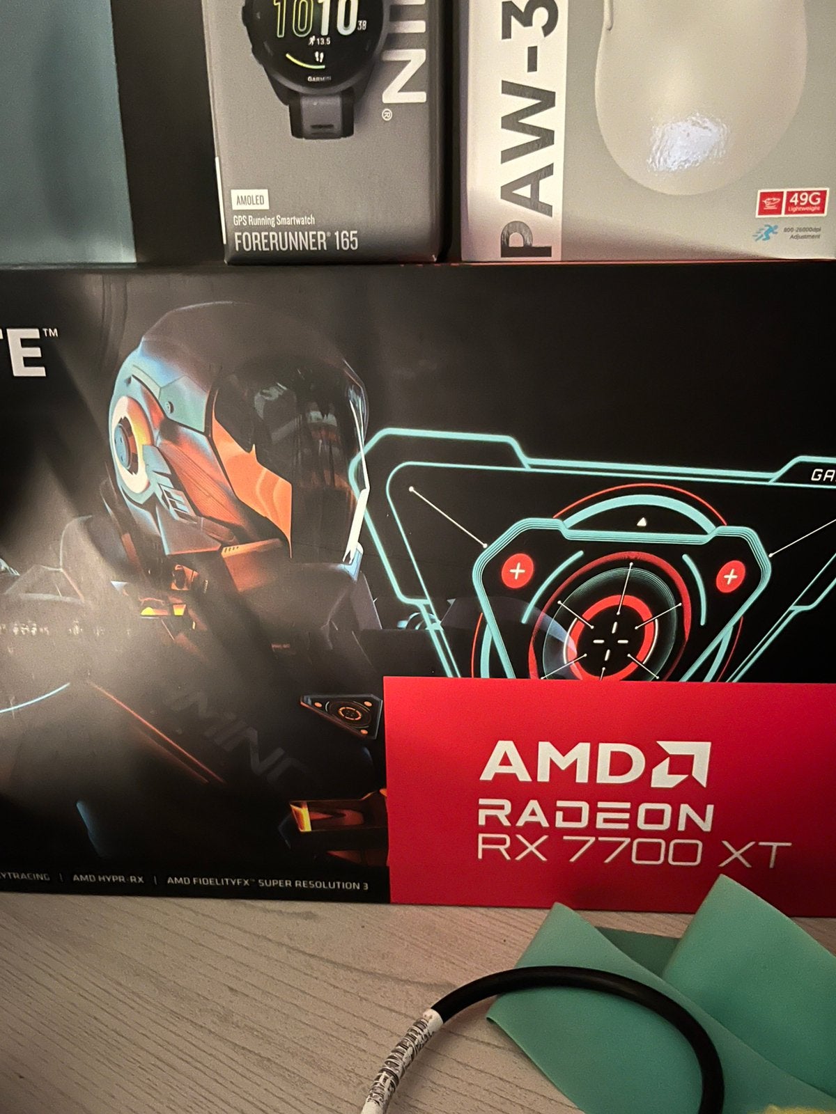 Amd rx 7700 xt, Computers en Software, Videokaarten, Ophalen of Verzenden, Zo goed als nieuw, AMD