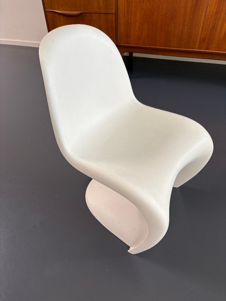 Vitra Panton junior, Huis en Inrichting, Ophalen, Kunststof, Wit, Eén