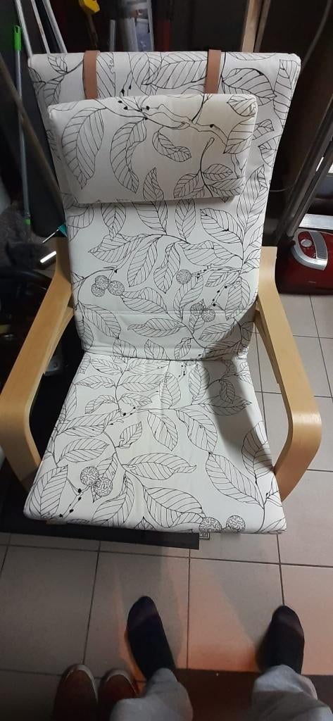 schommelstoel ikea, Huis en Inrichting, Ophalen, Gebruikt, Bruin, Eén
