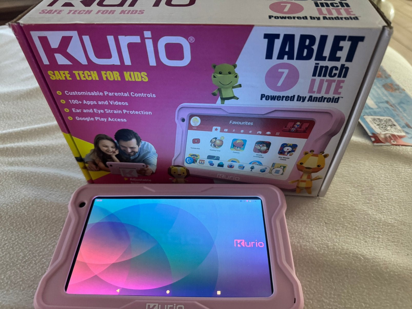 Tablette enfant Kurio 7 pouces Lite – Rose, Ophalen, Zo goed als nieuw