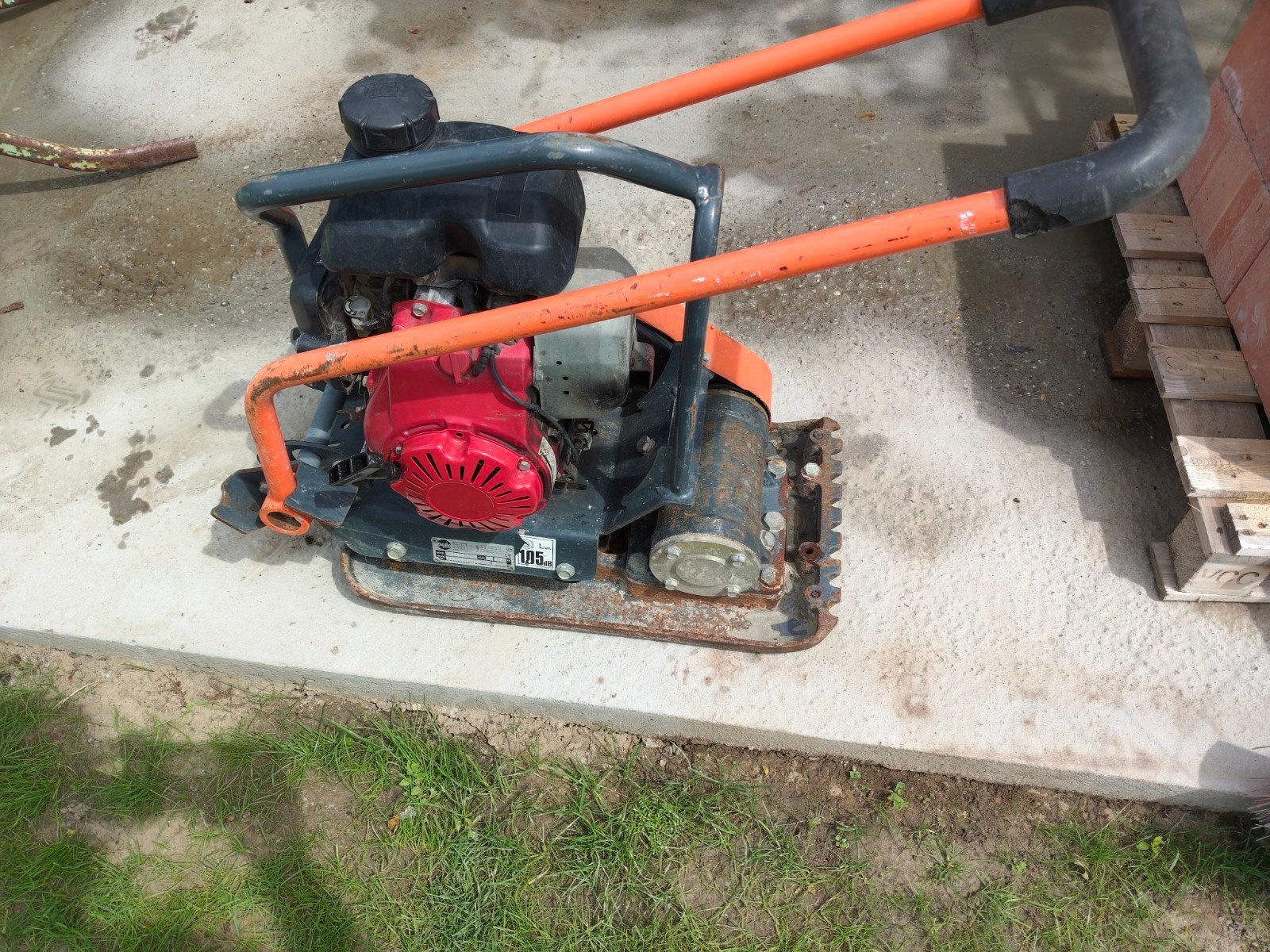 Trilplaat Belle pclx 320, Ophalen