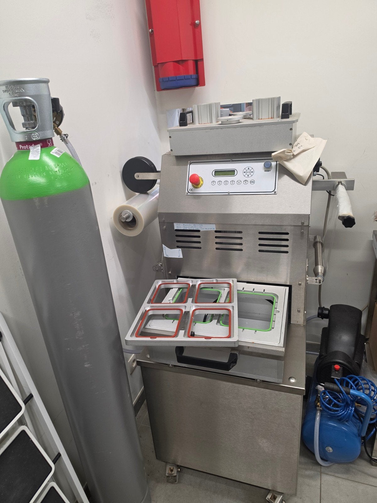 Vacuum verpakkingsmachine met voedingsgas, Ophalen, Gebruikt, Overige typen