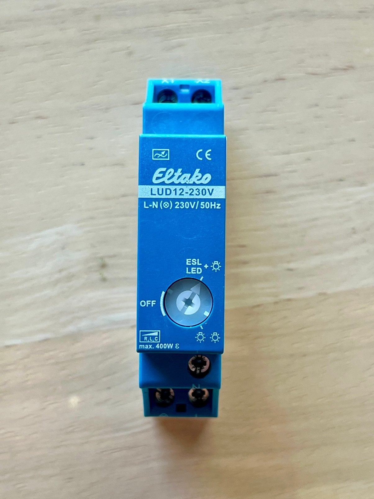 DIN rail dimmer module Eltako LUD12-230V, Enlèvement, Comme neuf, Variateur