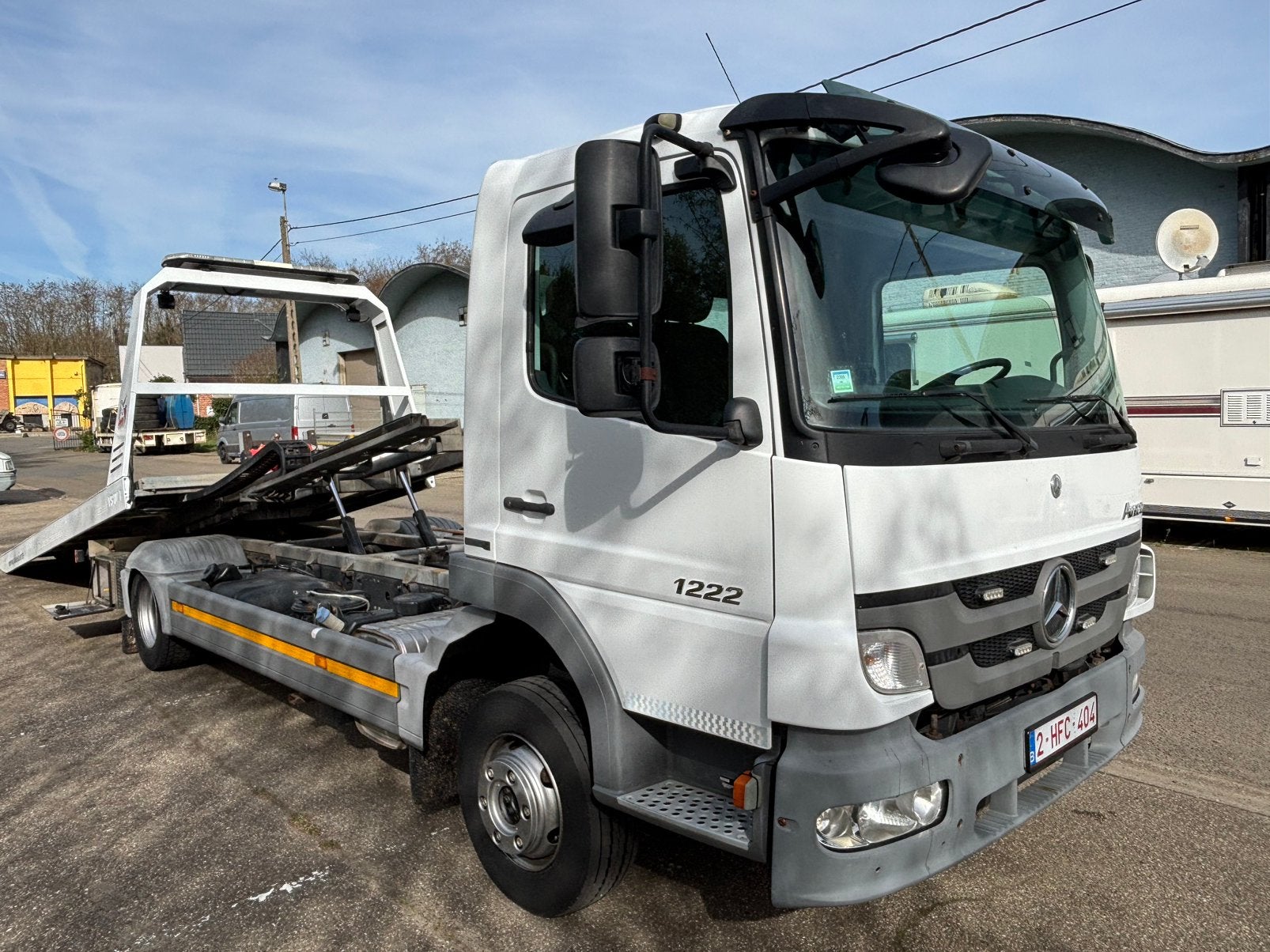 mercedes atego 1222 takelwagen, Automaat, Euro 5, Mercedes-Benz, Diesel
