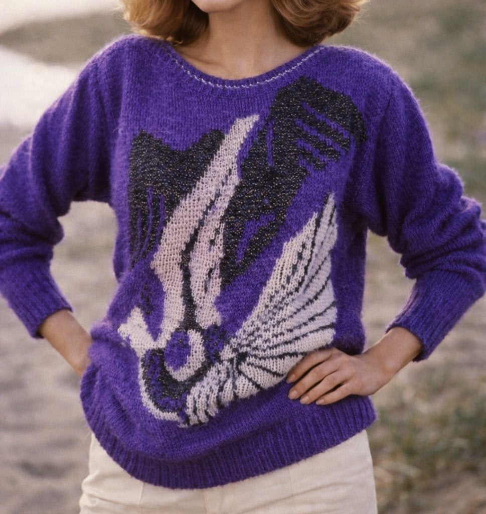 vintage trui met haartjes, Envoi