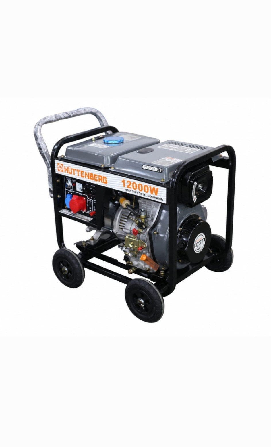 Stroomgroep/generator Diesel 12000w 15kva gratis bezorging, Doe-het-zelf en Bouw, Aggregaten, Nieuw, Dieselolie, 10 tot 30 kVA