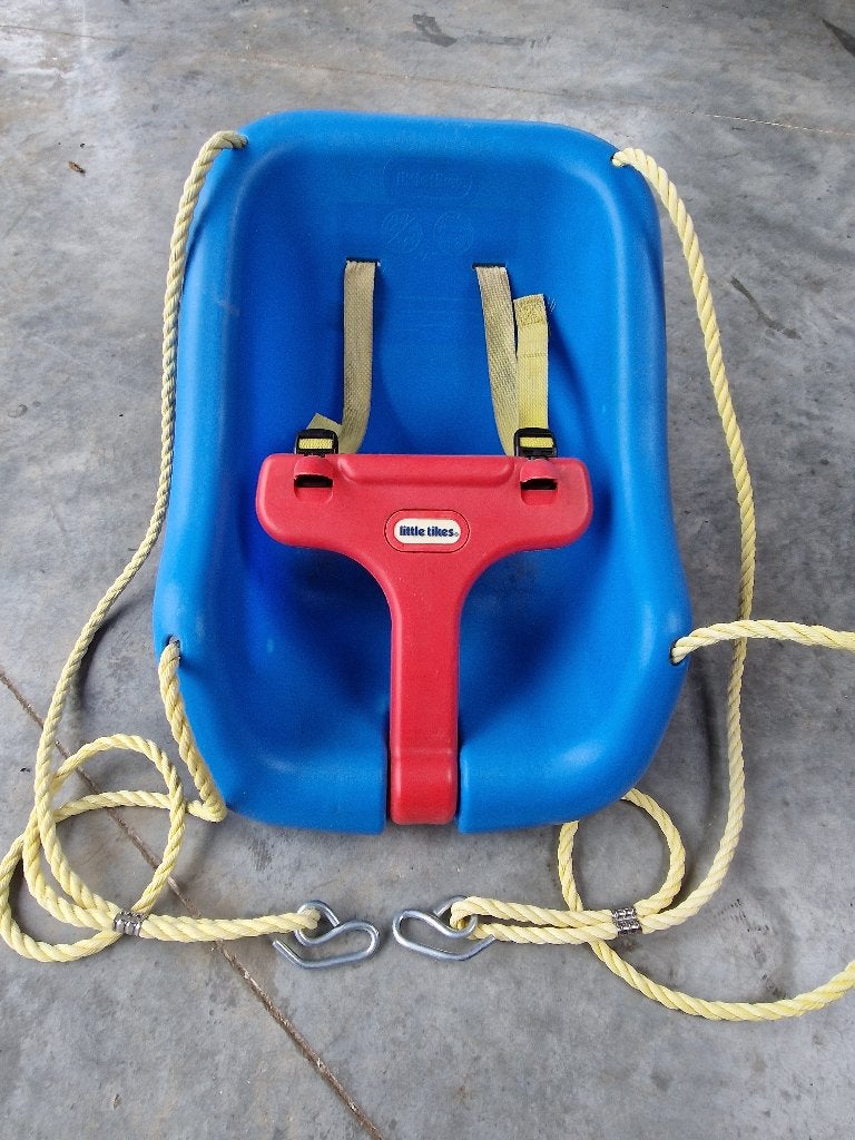 Schommel Little Tikes, Kinderen en Baby's, Speelgoed | Buiten | Speeltoestellen, Gebruikt, Schommel, Ophalen