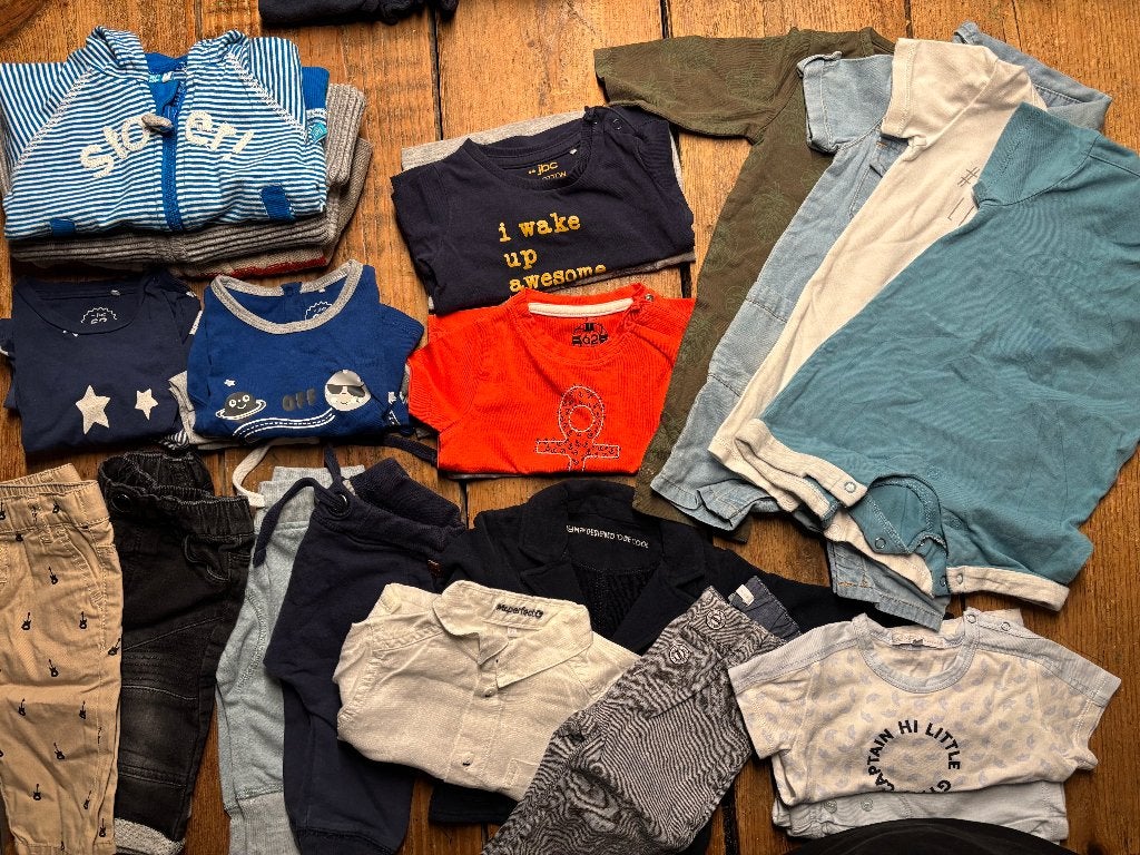 Pakket jongens maat 62, Kinderen en Baby's, Ophalen, Zo goed als nieuw, Jongetje
