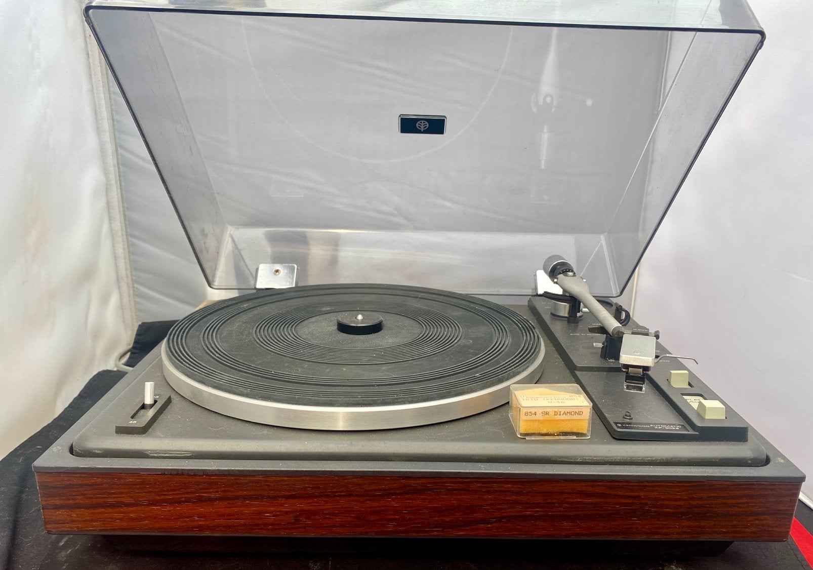 Kenwood KP-3022 Top! 1973. Nieuwe Naald/Riem! FullAutomatic!, Audio, Tv en Foto, Platenspelers, Ophalen, Zo goed als nieuw, Platenspeler