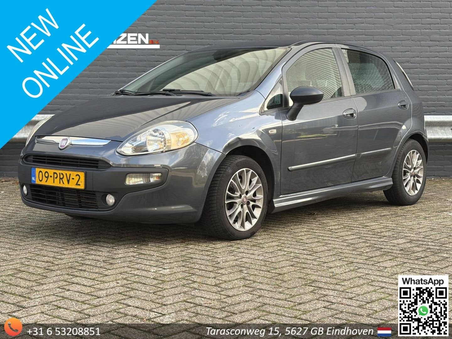 Fiat Punto Evo 1.3 M-Jet Dynamic, Autos, Achat, 63 kW, Entreprise, Boîte manuelle