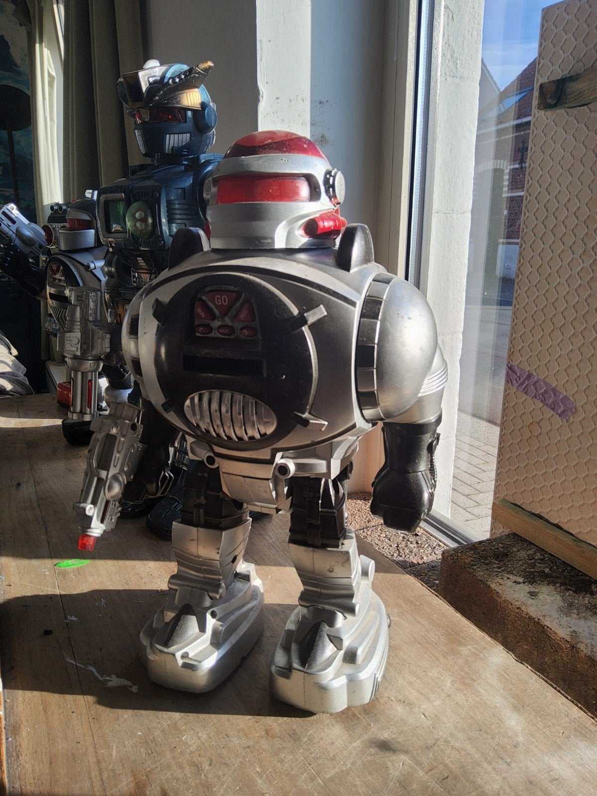 vintage robots, Huis en Inrichting, Ophalen, Gebruikt, Kunststof