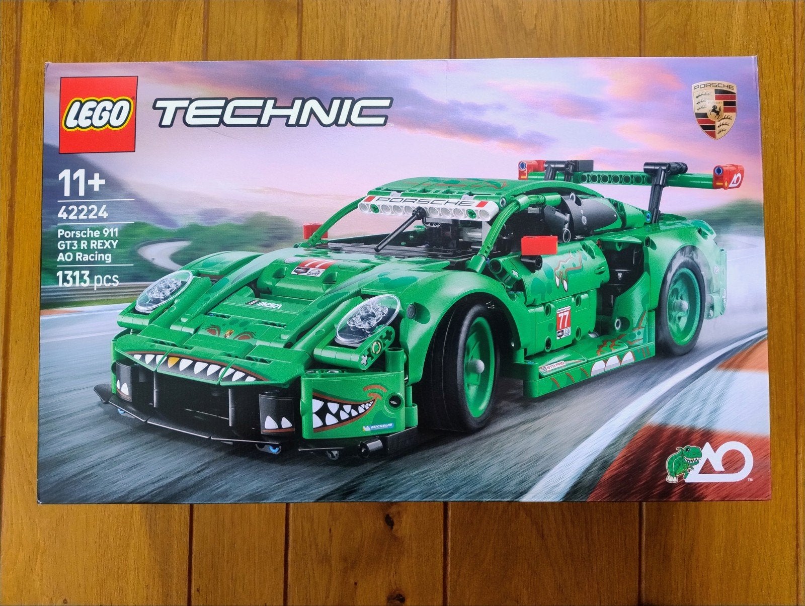 LEGO 42224 Porsche 911 GT3 R REXY AO Racing Car, Lego, Nieuw, Ophalen of Verzenden, Technic