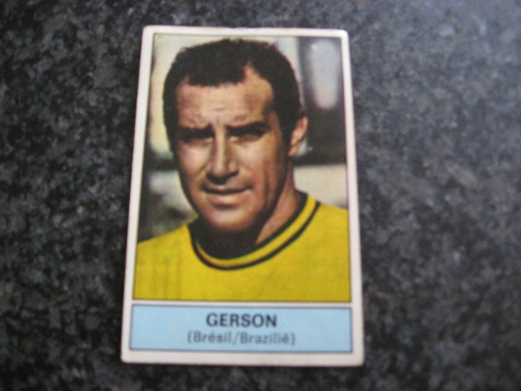 Gerson Football 1972-73 Panini Sticker Nr 329 Brazilie, Verzamelen, Ophalen of Verzenden, Nieuw, Poster, Plaatje of Sticker