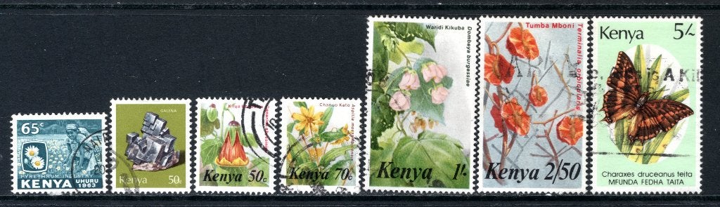 KENYA Lot zegels gestempeld, Verzenden, Overige landen, Gestempeld