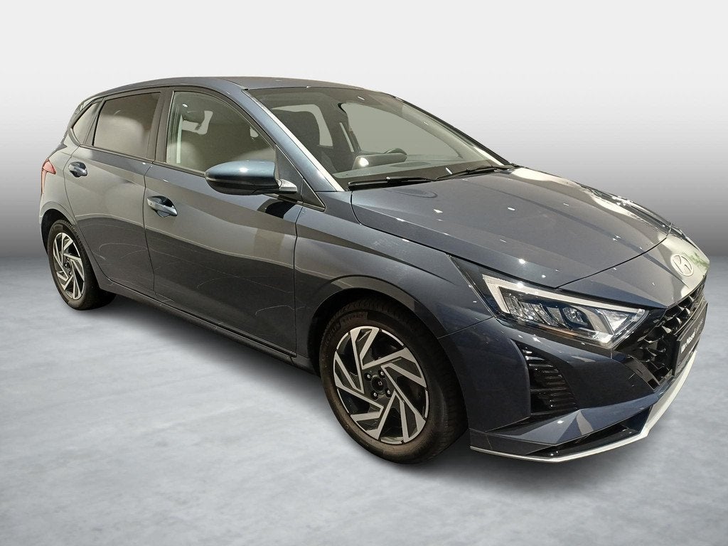 Hyundai i20 1.0 T-GDi 7-DCT 66kW Techno, Auto's, Gebruikt, Blauw, 1110 kg, 5 zetels