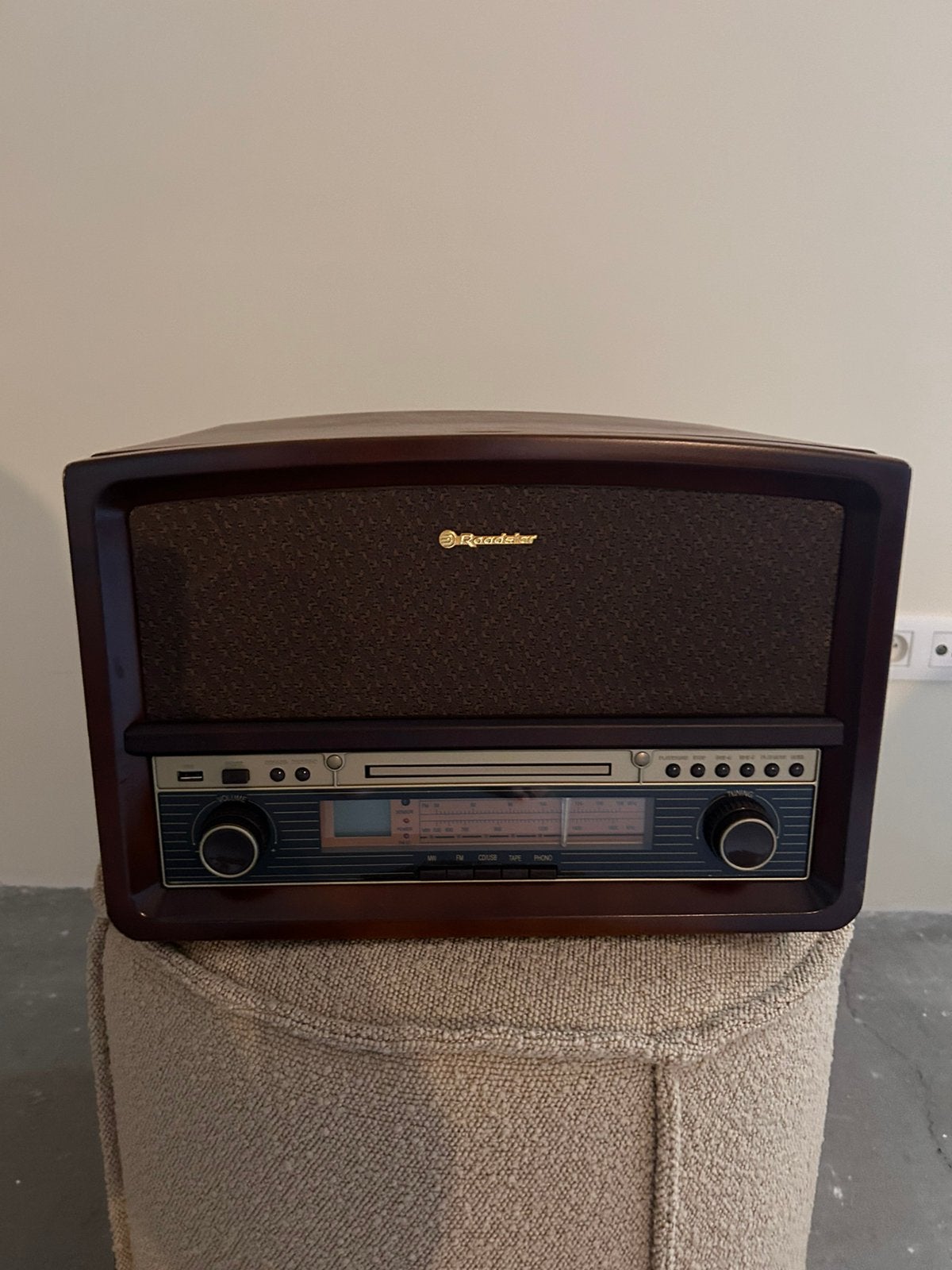 Tourne-disque Roadstar, TV, Hi-fi & Vidéo, Tourne-disques, Autres marques, Tourne-disque, Comme neuf, Enlèvement