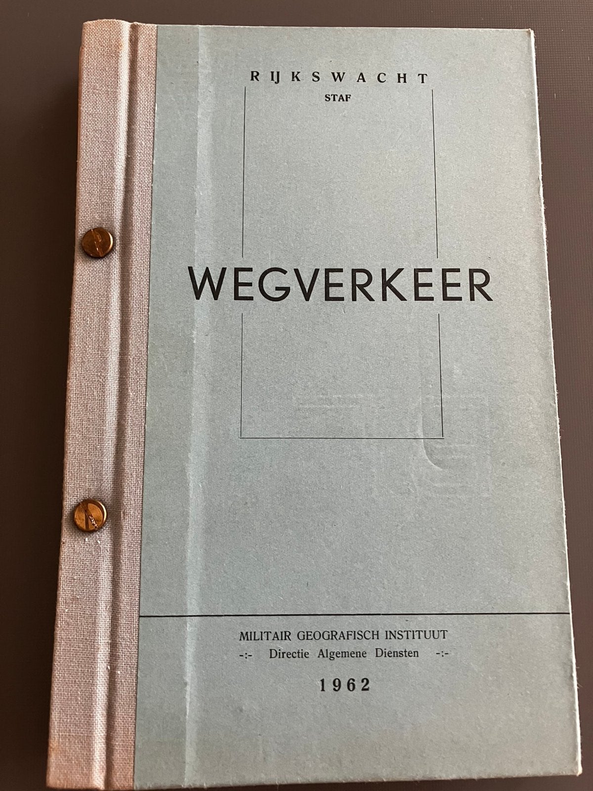 Wegverkeer RIJKSWACHT 1962., Boeken, Ophalen of Verzenden, Zo goed als nieuw