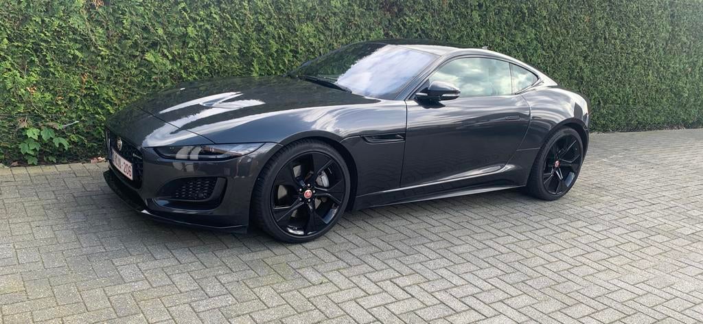 Jaguar F-Type P300 R Dynamic, Autos, Cuir, Argent ou Gris, F-type, Entreprise