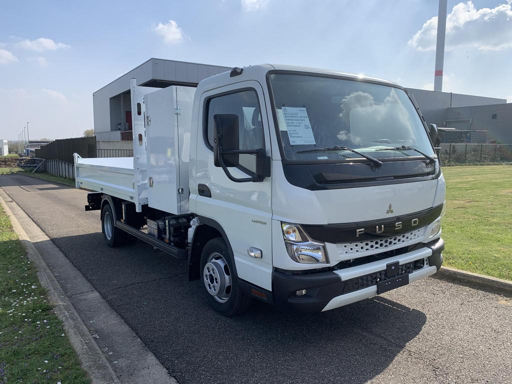 Fuso Canter 3C 15 LWB Kipbak DOS xxxxxx, Auto's, Bestelwagens en Lichte vracht, Gebruikt, FUSO, Wit, Bedrijf
