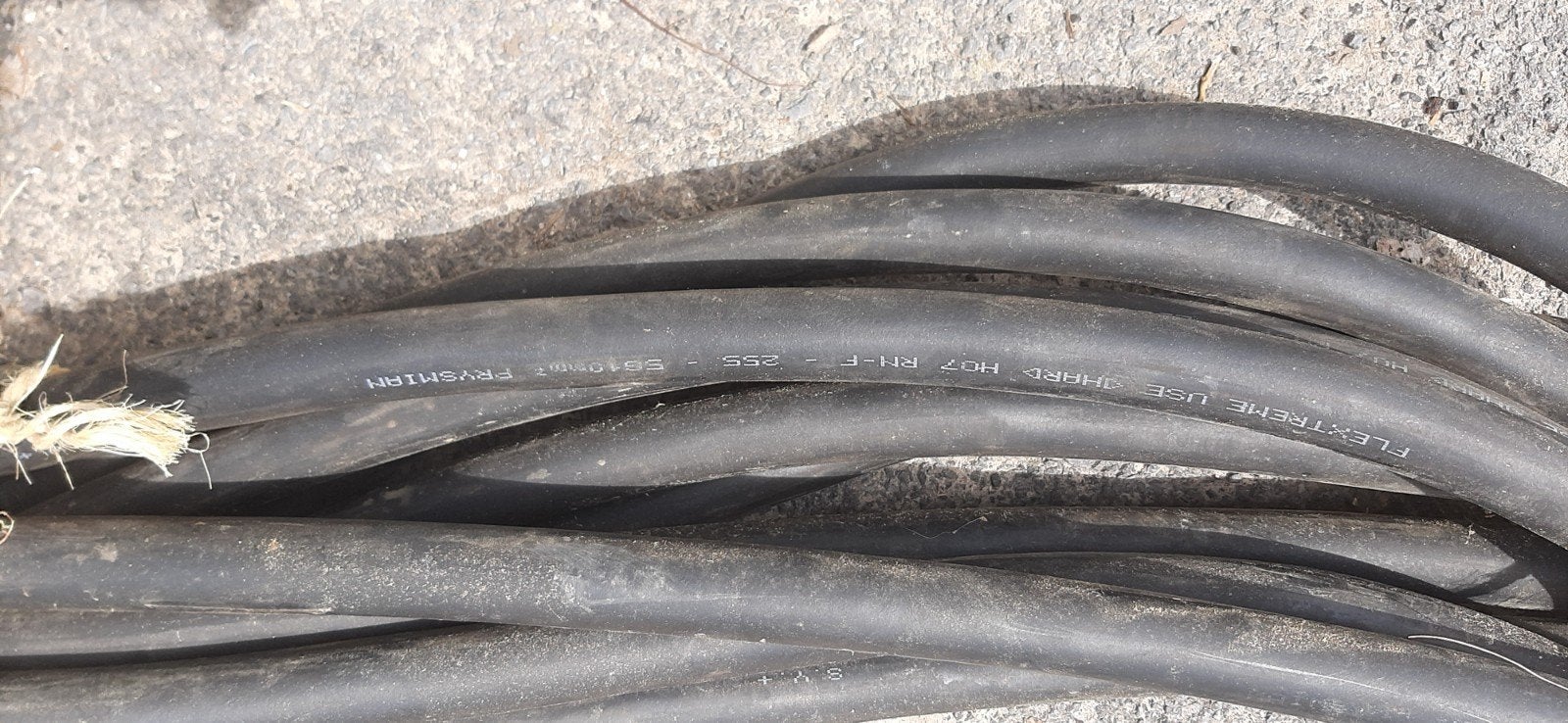 25 a 30m 5g10 flex kabel, Enlèvement