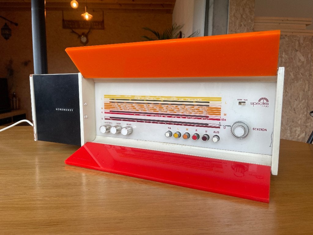 NORDMENDE "SPECTRA FUTURA" Designer Raymond Loewy, Antiek en Kunst, Ophalen