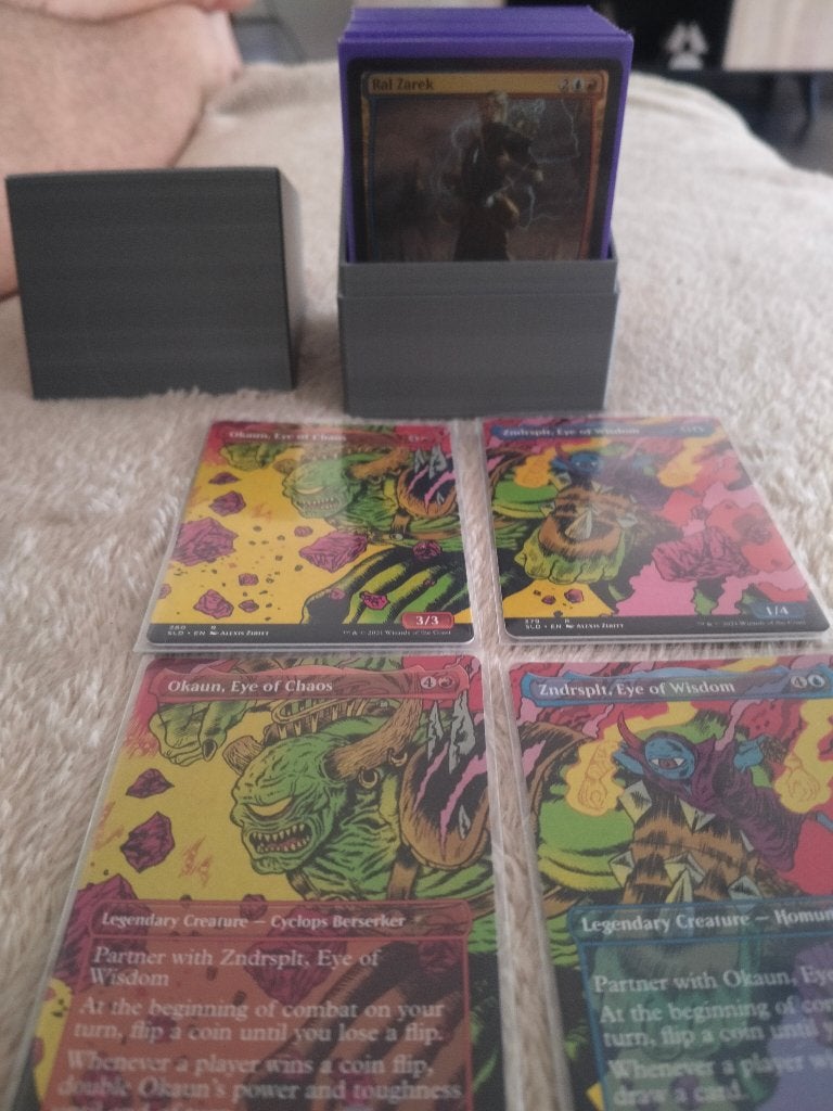 commander deck coin flip, Hobby en Vrije tijd, Ophalen, Zo goed als nieuw, Speeldeck
