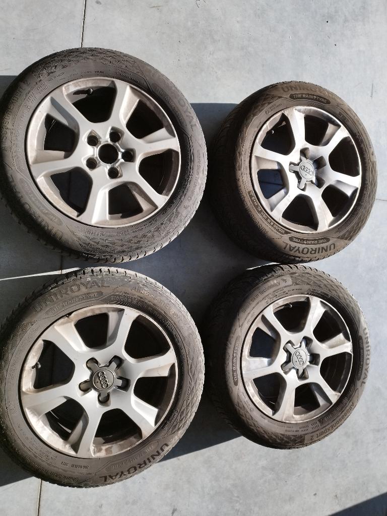 JANTE + PNEUS 205/60R16 AUDI, Enlèvement, Utilisé, Audi
