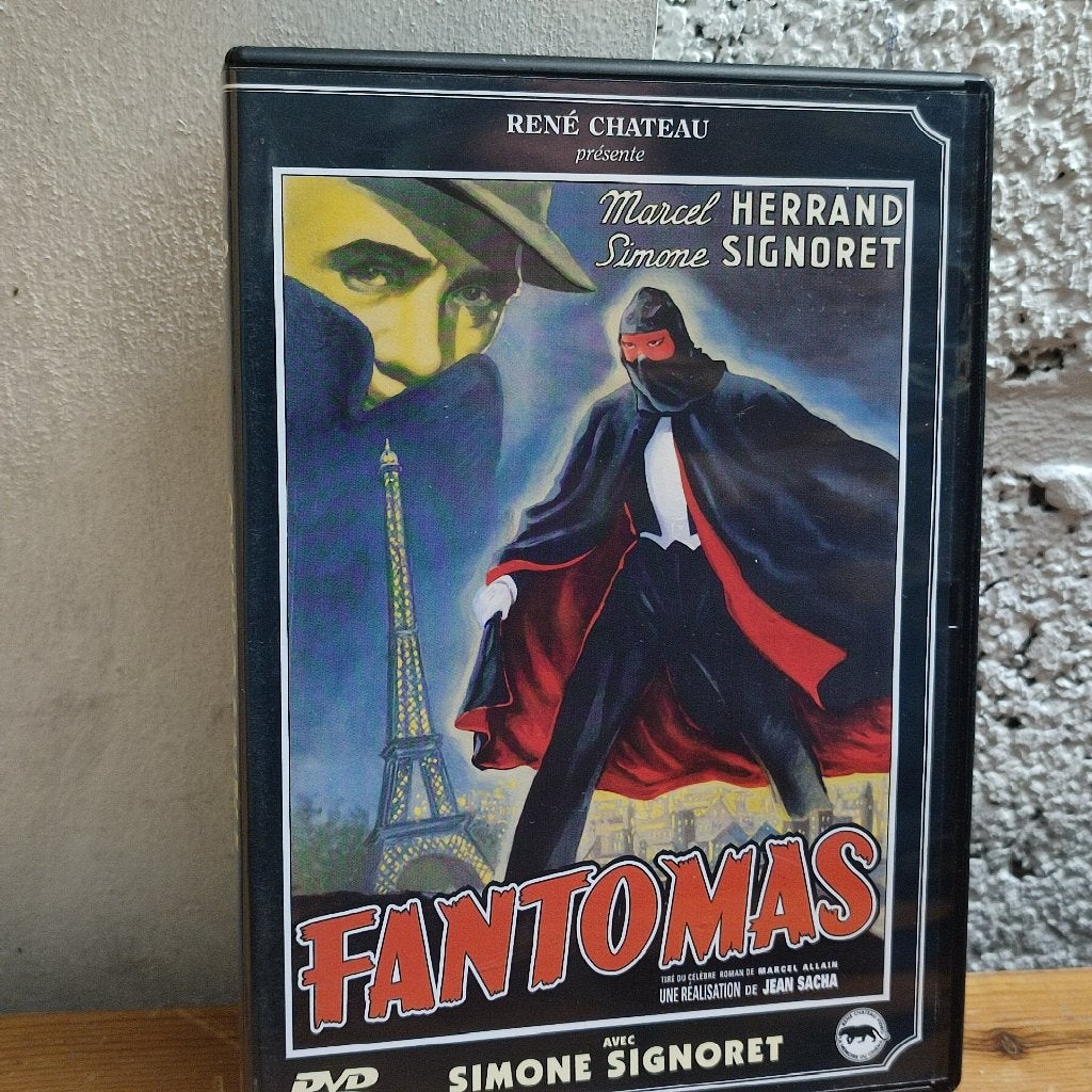 FANTOMAS - dvd Film 1947 (Simon Signoret), Cd's en Dvd's, Dvd's | Thrillers en Misdaad, Alle leeftijden, Ophalen of Verzenden