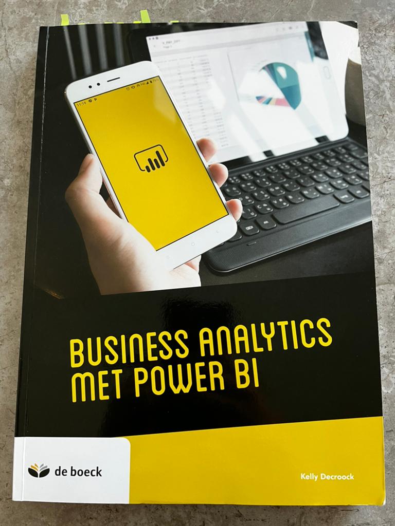 Business Analytics met Power Bi, Boeken, Informatica en Computer, Ophalen, Zo goed als nieuw
