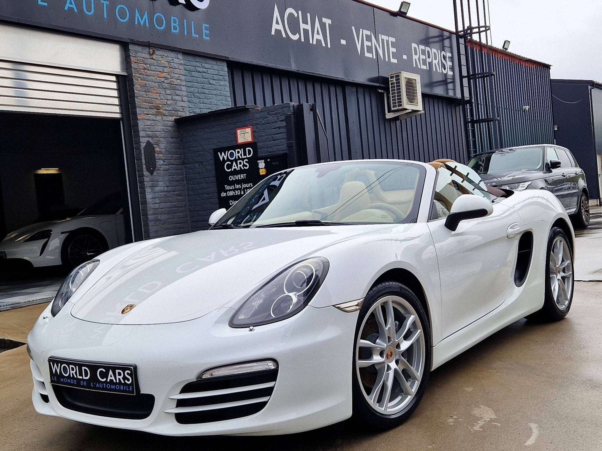 Porsche Boxster Boxster 2.7i - BOITE MANUELLE- VOLANT SPORT, Autos, Achat, Beige, Entreprise, Boîte manuelle