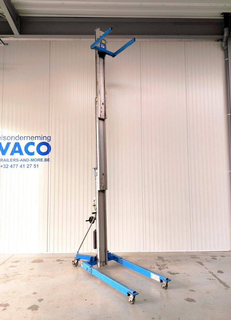 Genie matriaallift montagelift, Enlèvement