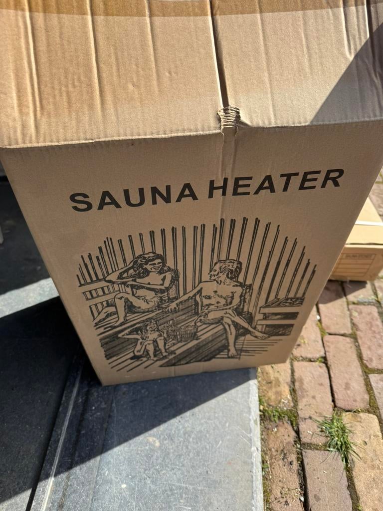 Nieuwe sauna kachel 8kw incl stenen krachtstroom, Sports & Fitness, Sauna, Enlèvement ou Envoi, Neuf