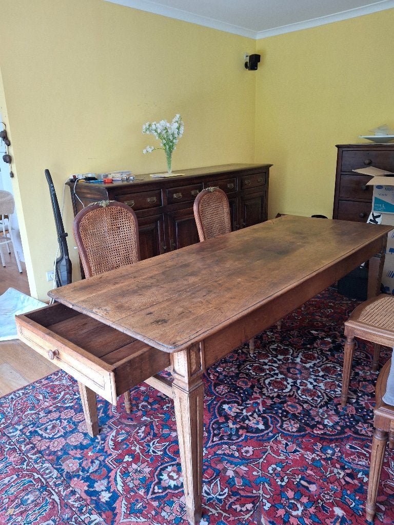 Antieke eiken tafel, Antiek en Kunst, Ophalen