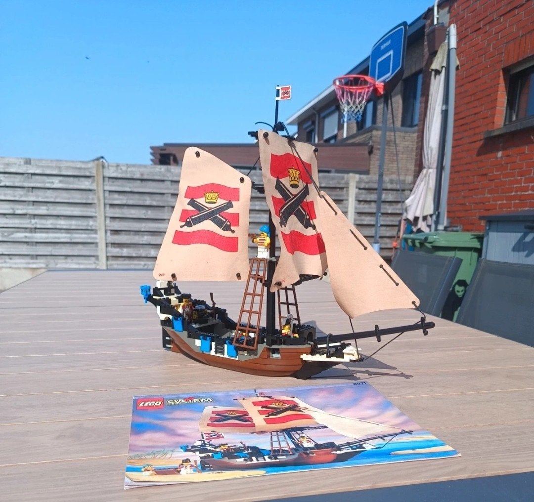 Lego piratenschip "keizerlijk vlaggenschip" set 6271, Kinderen en Baby's, Speelgoed | Duplo en Lego, Ophalen, Gebruikt, Lego, Pirates