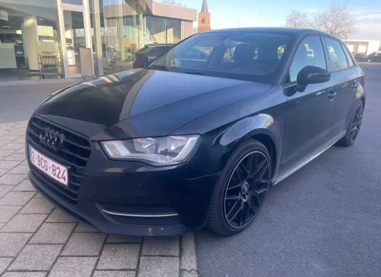 Audi A3 1.6 Tdi 81kw 266.000km 5999€ Fix Prijs, Achat, Euro 6, Entreprise, Noir