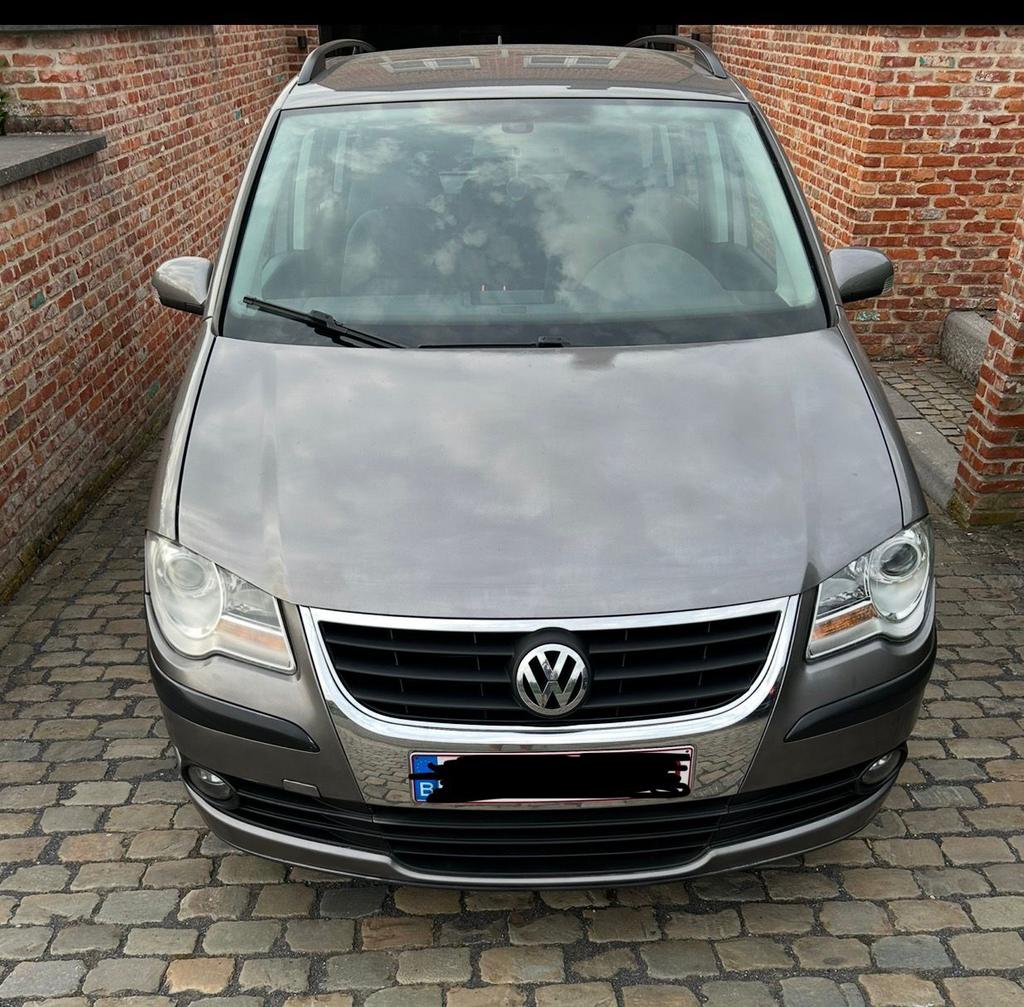 Volkswagen Touran 1.9TDI, Capteur de stationnement, Achat, Beige, 5 portes