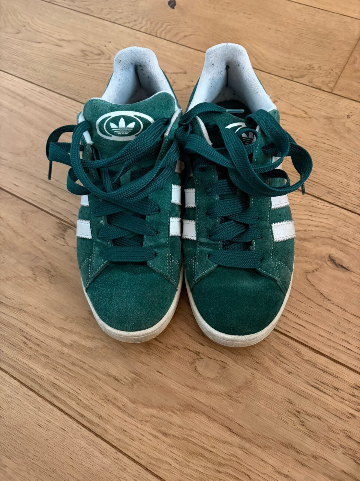 Adidas Campus sneakers, groen. 46. In zeer goede staat., Kleding | Heren, Schoenen, Ophalen, Overige kleuren, Zo goed als nieuw