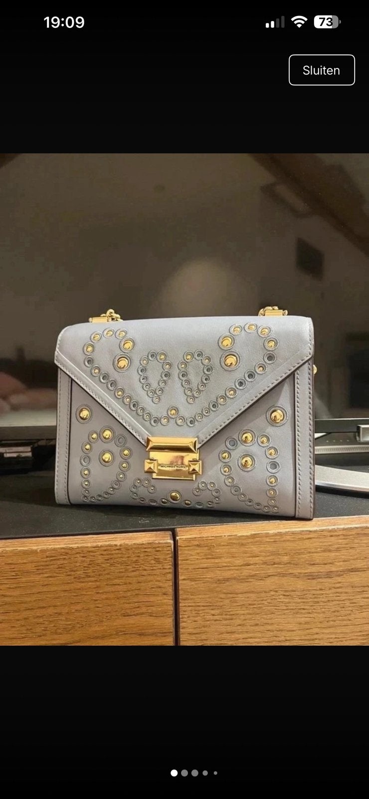Handtas michael kors, Ophalen of Verzenden, Nieuw, Blauw, Handtas