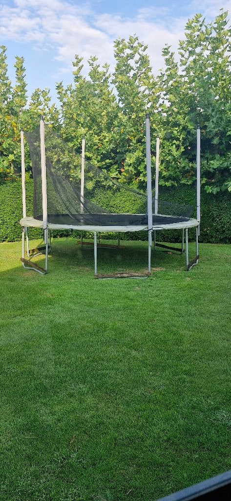 Trampoline diameter 3.6m met nieuw vangnet, Enfants & Bébés, Jouets | Extérieur | Trampolines, Enlèvement, Utilisé