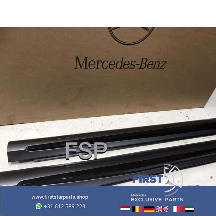 W176 A Klasse W117 CLA AMG zijskirts Origineel Mercedes L/R, Utilisé, -, -, Enlèvement ou Envoi