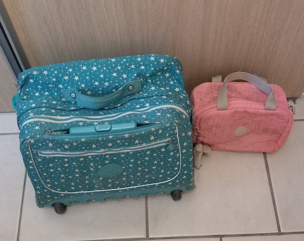 Mallette enfant + sac à dîner, Enlèvement, Utilisé