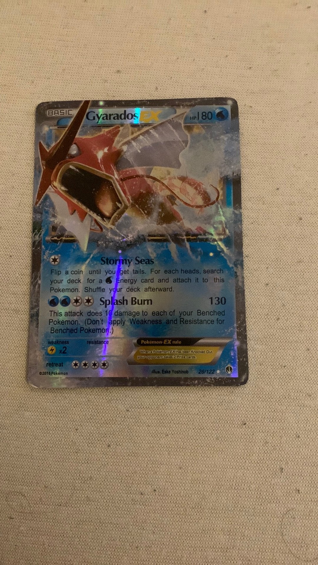Pokemon kaart, Ophalen of Verzenden, Zo goed als nieuw