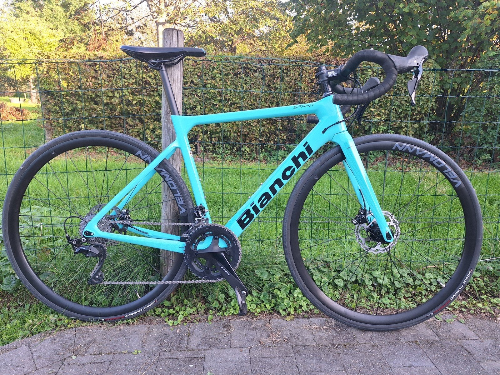 Bianchi Sprint maat 53, Fietsen en Brommers, Ophalen, Carbon