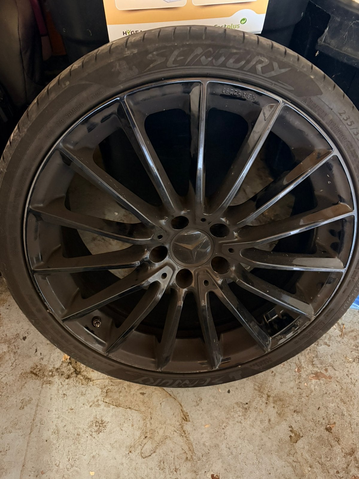 Jantes mercedes 5x112 19’, Enlèvement, Utilisé, 19 pouces, Pneus et Jantes