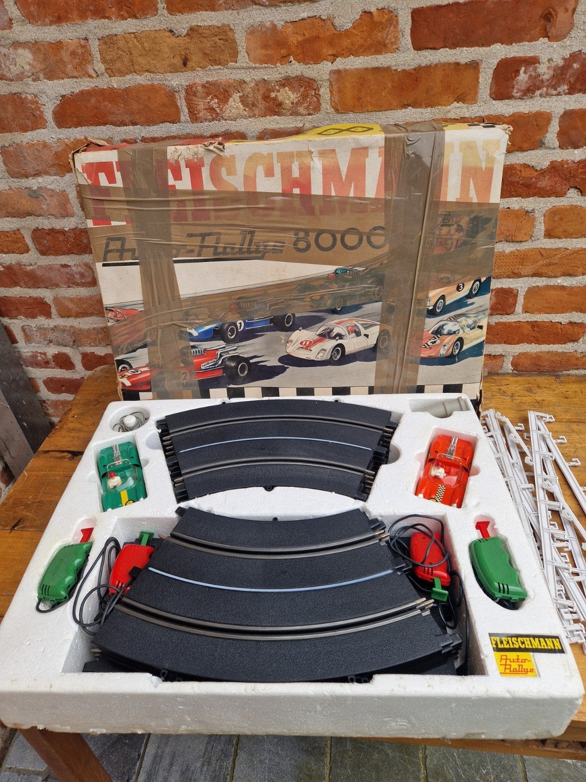 Slotcar racing baan Fleischmann Rallye 8000 start, Enlèvement ou Envoi